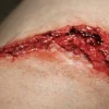 ForensicFX Studios Small Thigh Laceration Prosthetic> Halloween Accessories