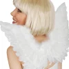 Tomfoolery Small White Feather Wings> Halloween Accessories