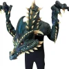 Ghoulish Productions Smoulder The Black Dragon Premium Puppet Mask> Halloween Masks