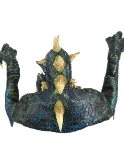 Ghoulish Productions Smoulder The Black Dragon Premium Puppet Mask></noscript> Halloween Masks