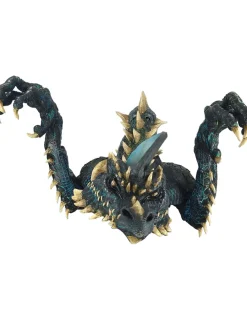 Ghoulish Productions Smoulder The Black Dragon Premium Puppet Mask></noscript> Halloween Masks