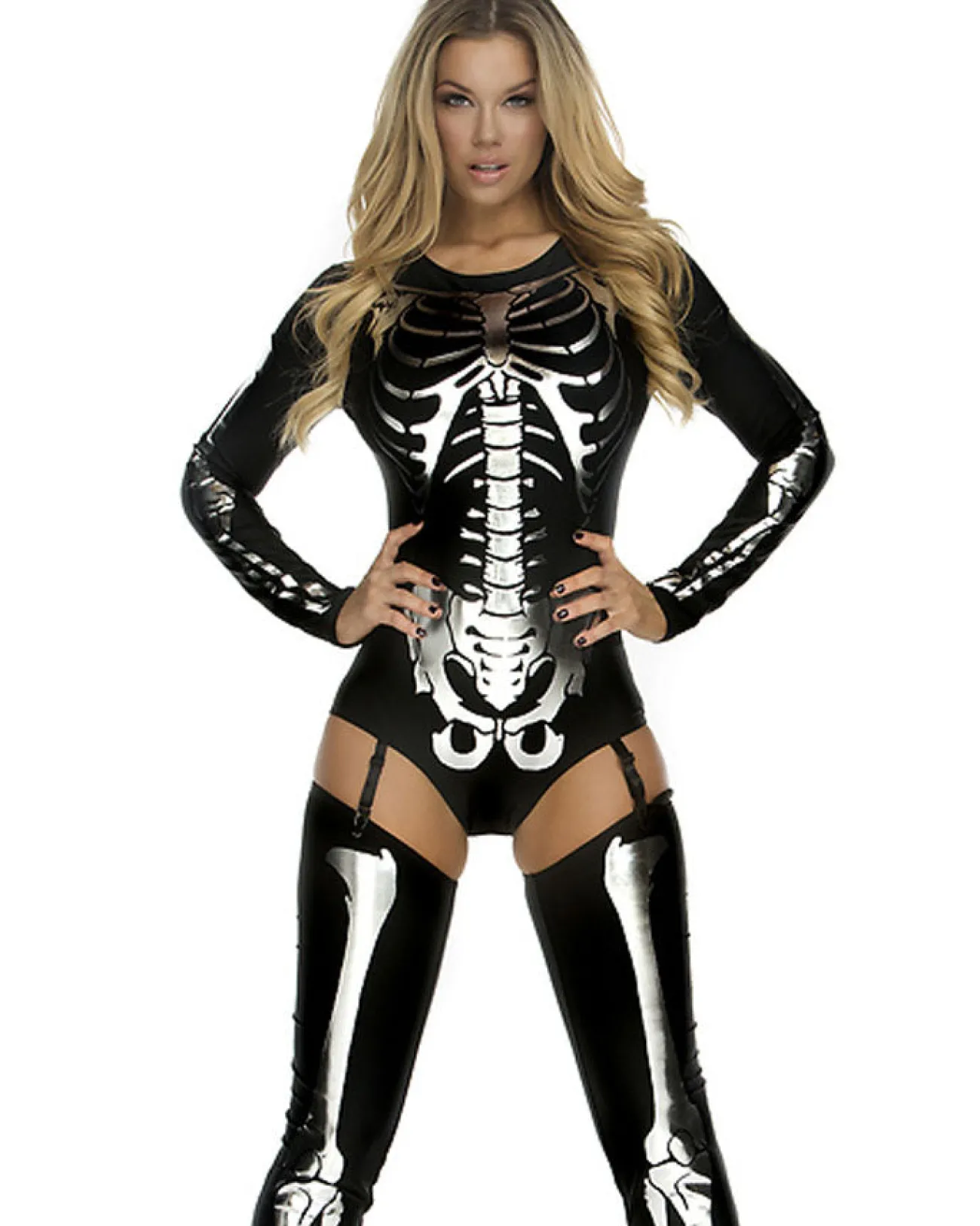 Forplay Snazzy Skeleton Womens Costume>Women Women's Costumes