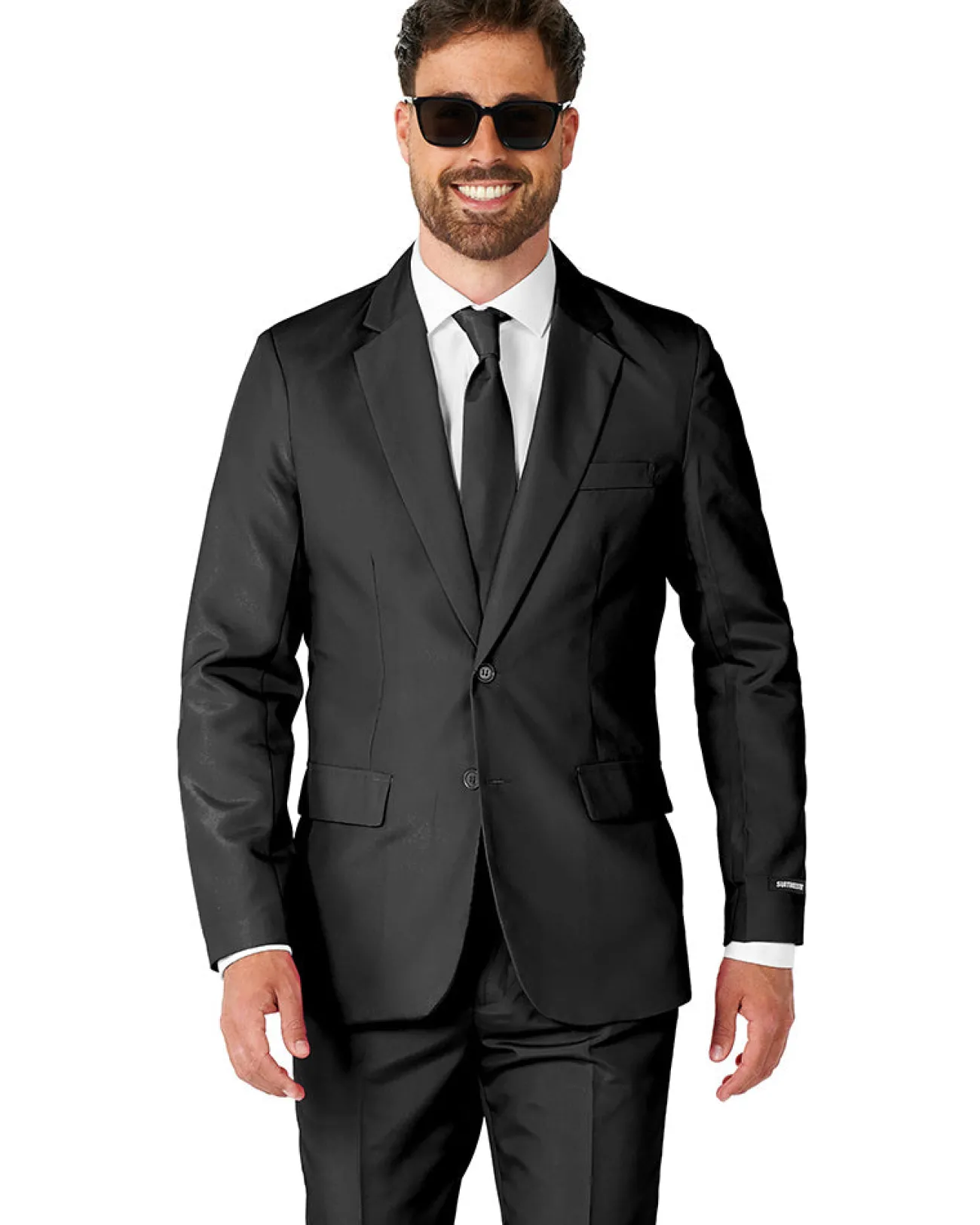 Opposuits Solid Black Mens Suitmeister> Opposuits