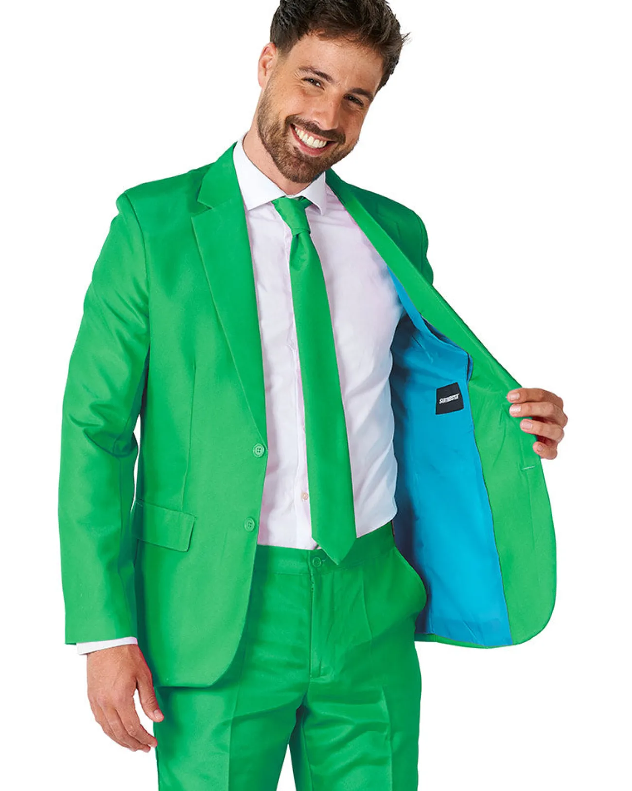 Opposuits Solid Green Suitmeister> Opposuits