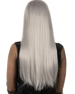 * Spirit Deluxe Grey Long Wig><noscript><img width=