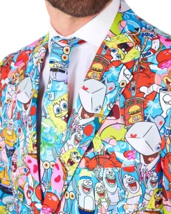 Opposuits Spongebob Frenzy Opposuit Premium Mens Suit><noscript><img width=