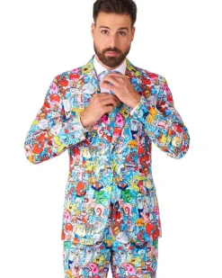 Opposuits Spongebob Frenzy Opposuit Premium Mens Suit><noscript><img width=