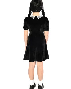 * Spooky Goth Girl Deluxe Kids Costume><noscript><img width=