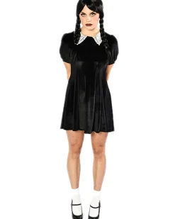 * Spooky Goth Girl Deluxe Plus Size Womens Costume>Women Women's Costumes