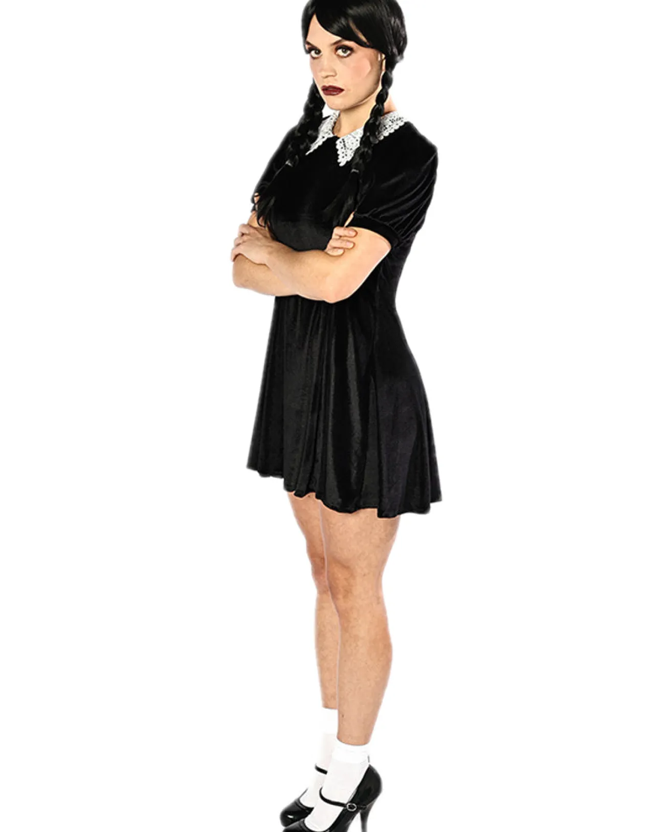 * Spooky Goth Girl Deluxe Plus Size Womens Costume>Women Women's Costumes