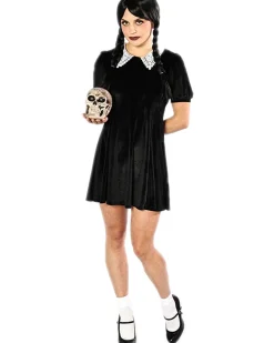 * Spooky Goth Girl Deluxe Plus Size Womens Costume><noscript><img width=
