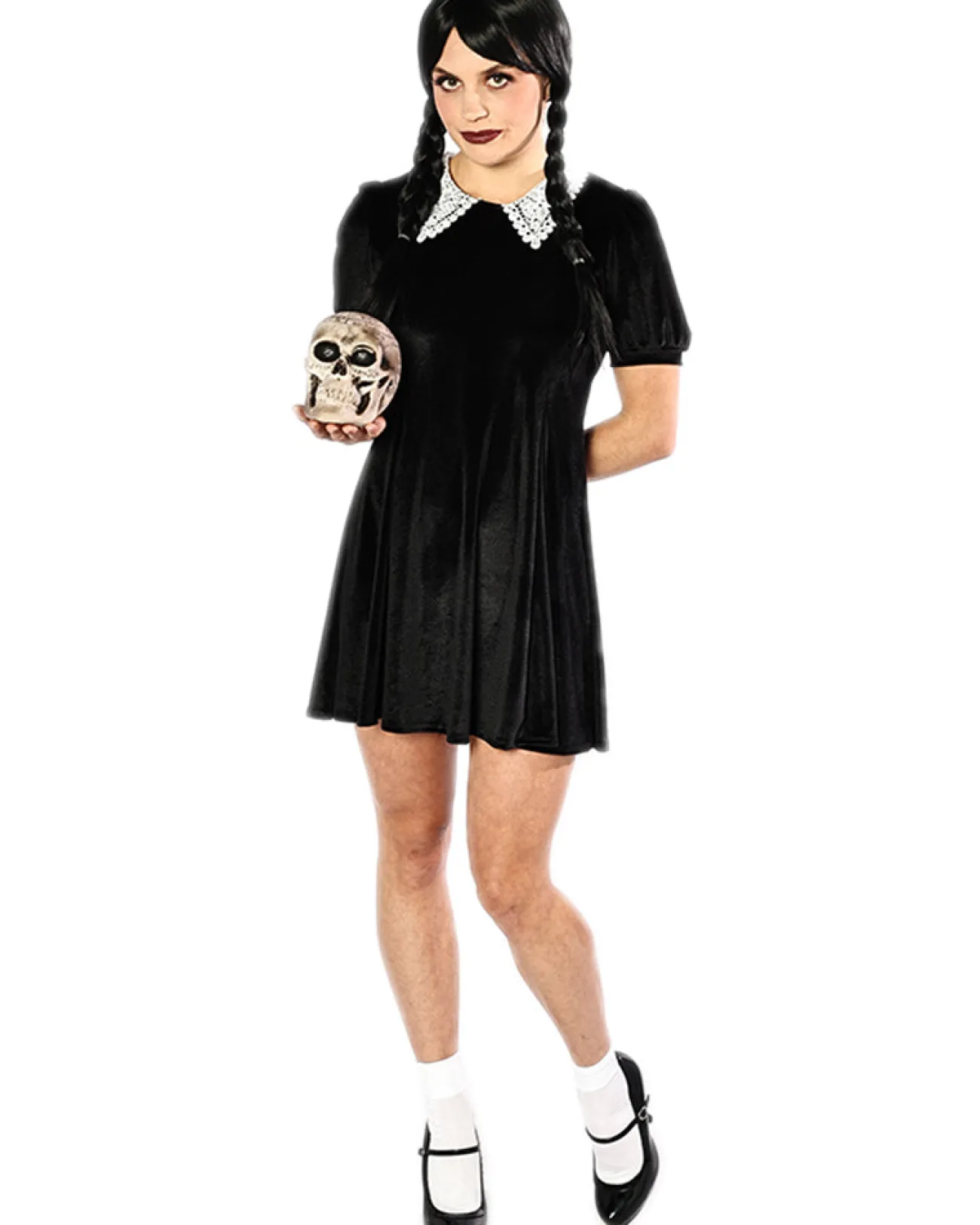 * Spooky Goth Girl Deluxe Plus Size Womens Costume>Women Women's Costumes
