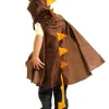 Fairy Girls Stegosaurus Dinosaur Kids Cape> Halloween Capes