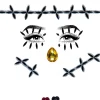 Leg Avenue Stitches Adhesive Face Jewels> Halloween Accessories