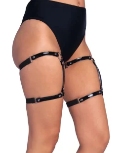Leg Avenue Studded Thigh High Garters><noscript><img width=