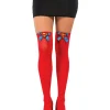 Rubies Supergirl Thigh High Stockings> Halloween Hosiery