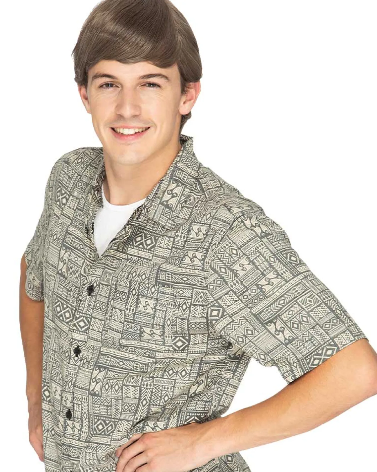 * The Kell Deluxe Ash Brown Wig> Halloween Wigs