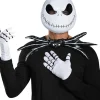 Disguise The Nightmare Before Christmas Jack Skellington Mask Bowtie And Gloves Set> Scary Skeletons