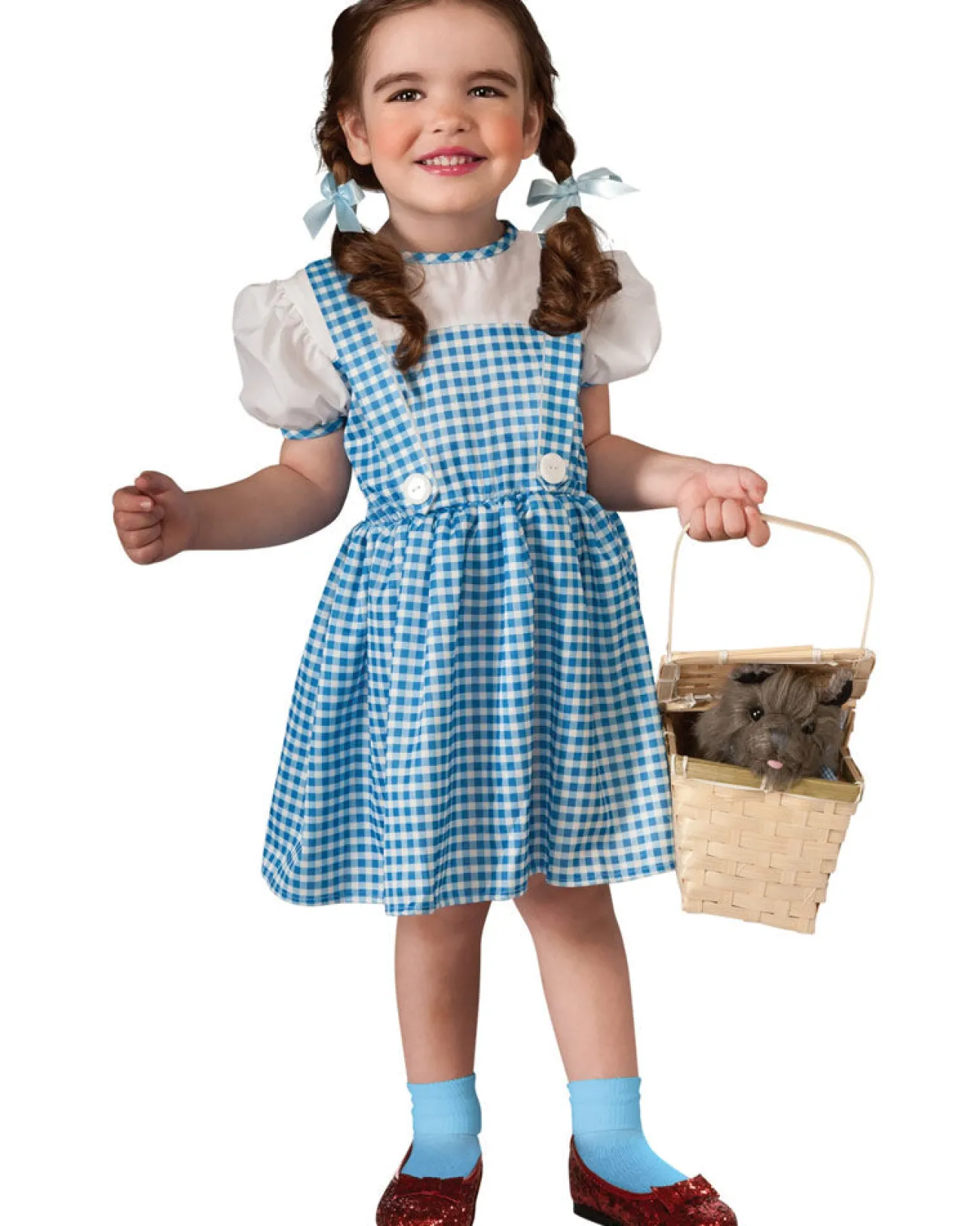 Rubies The Wizard Of Oz Adorable Dorothy Girls Toddler Costume>Kids Kids Costumes