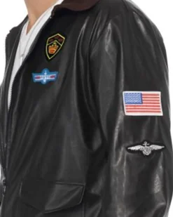 Smiffys Top Gun Mens Jacket></noscript>Men Men's Costumes