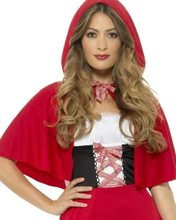 Smiffys Traditional Red Riding Hood Womens Costume><noscript><img width=
