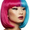 Smiffys Valentine Pink And Blue Wig> Halloween Wigs