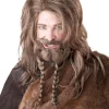 California Costumes Viking Brown Wig Beard And Moustache> Halloween Wigs