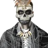 Smiffys Voodoo Priest Skull Eye Mask> Halloween Masks