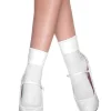 Leg Avenue White Cuff Anklet Socks> Halloween Hosiery