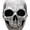 Ghoulish Productions White Skull Halloween Mask> Halloween Masks