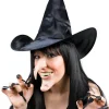 Tomfoolery Wicked Witch Hat Chin Teeth Nails And Nose Set> Halloween Accessories