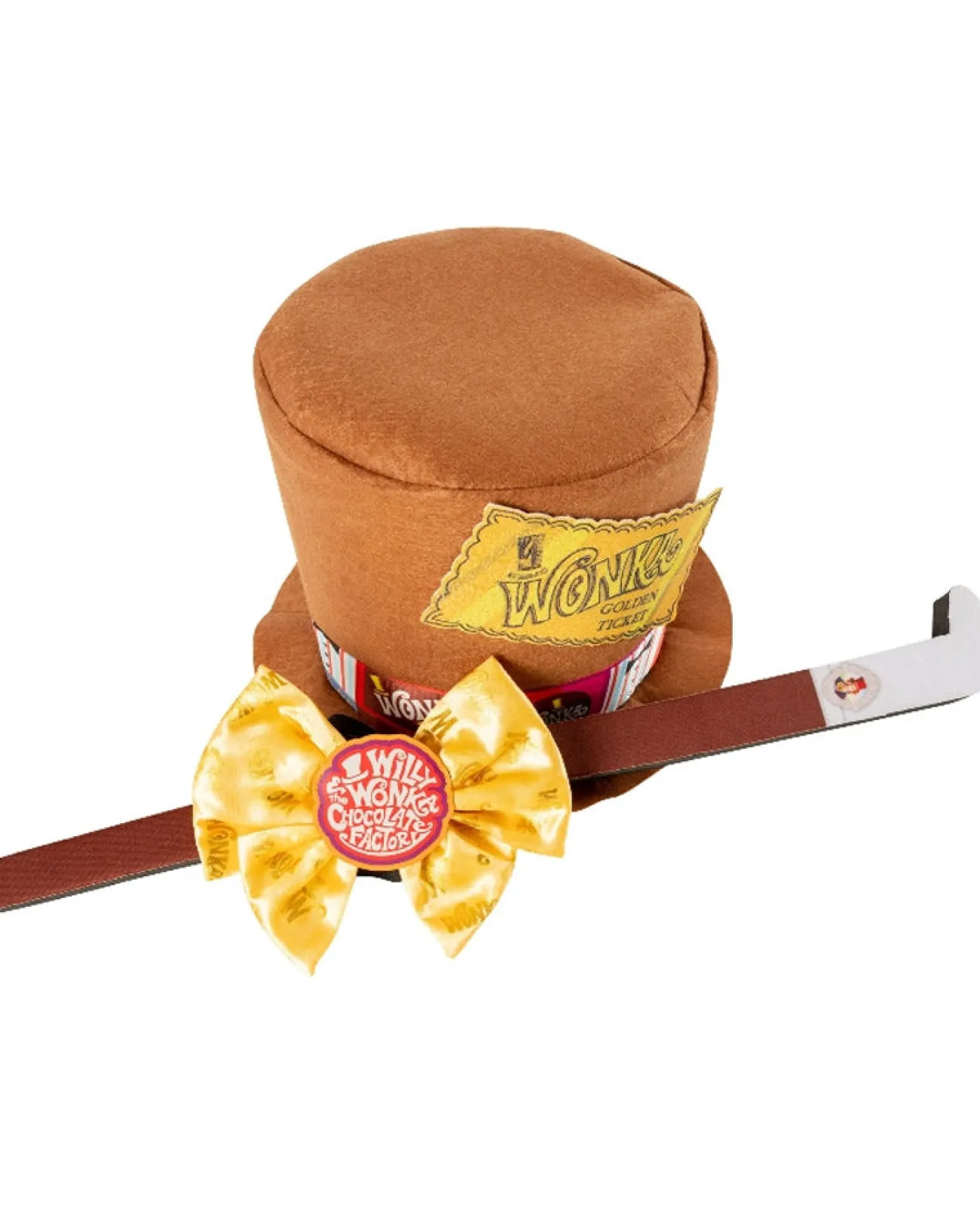 Rubies Willy Wonka Child Felt Top Hat Bow Tie And Cane Set> Halloween Hats