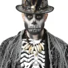 Smiffys Witch Doctor Distressed Black Top Hat> Halloween Accessories