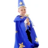 Fairy Girls Wizard Cape And Hat Kids Costume> Halloween Capes