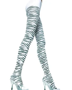 Music Legs Zebra Tights> Halloween Hosiery