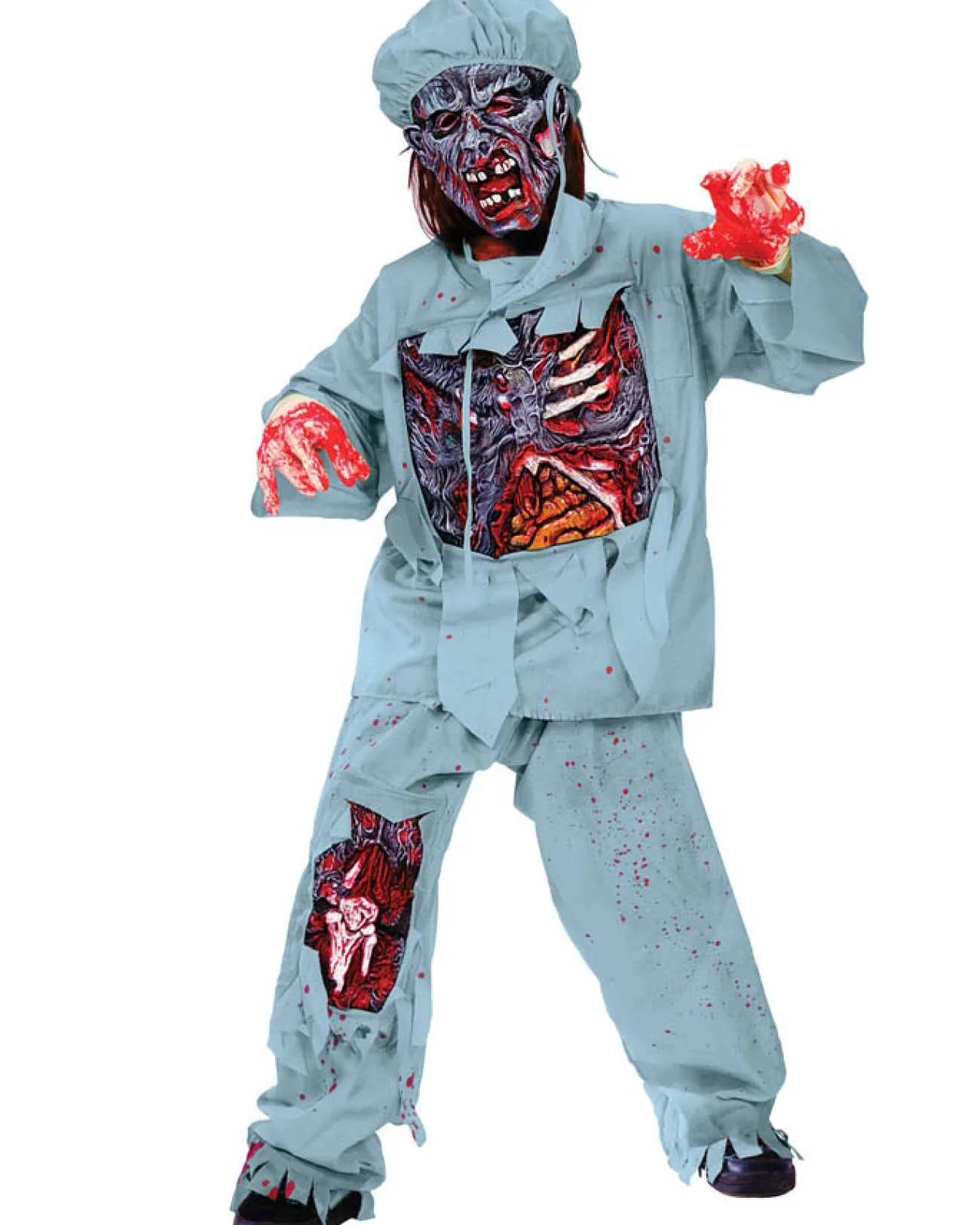 Fun World Zombie Doctor Boys Costume>Kids Kids Costumes