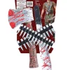 California Costumes Zombie Hunter Axe Bandolier Necklaces Machete And Belt Kit> Halloween Accessories